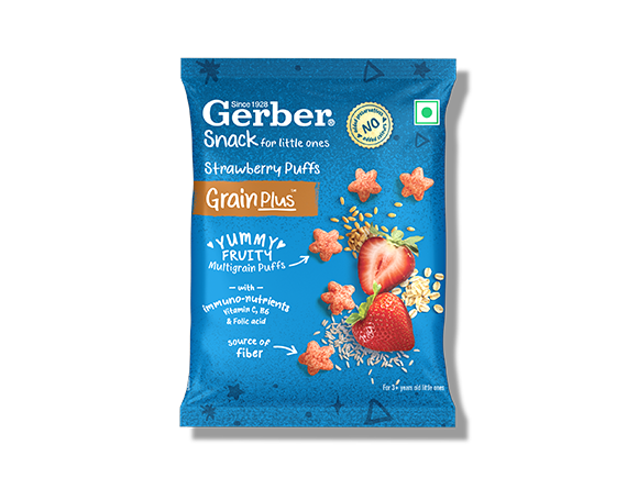 GERBER Strawberry Puffs